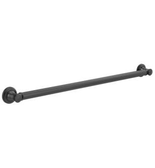 Delta 41636-BL 39" Wall Mount Traditional Decorative Grab Bar in Matte Black