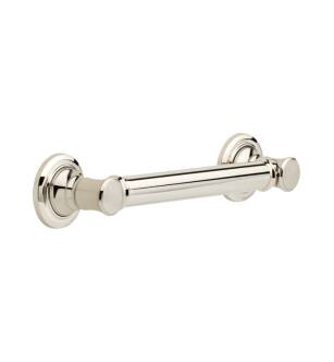 Delta 41612-PN 15" Wall Mount Decorative Grab Bar in Polished Nickel