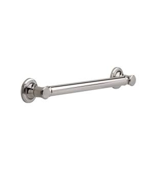 Delta 41618-PN 21" Wall Mount Traditional Decorative Grab Bar in Polished Nickel