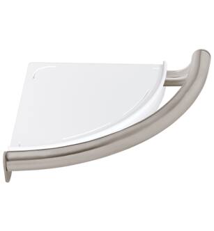 Delta 41516-SS Decor Assist 9 1/8" Wall Mount Corner Shelf with Assist Bar in Stainless