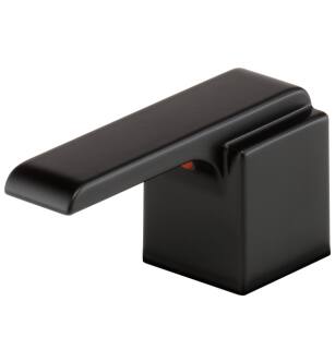 Delta Ara® H267BL Metal Lever Handle Set in Matte Black