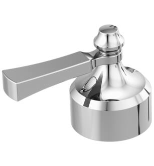 Delta Dorval™ H256 Metal Lever Handle Set - 2H Bathroom in Chrome