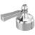 Delta Dorval™ H256 Metal Lever Handle Set - 2H Bathroom in Chrome