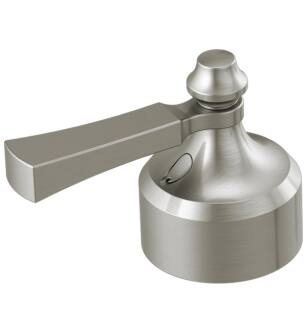 Delta Dorval™ H256SS Metal Lever Handle Set - 2H Bathroom in Stainless