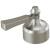 Delta Dorval™ H256SS Metal Lever Handle Set - 2H Bathroom in Stainless