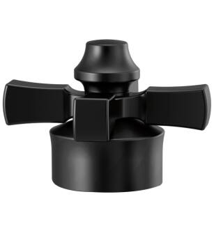 Delta Dorval™ H562BL Single Cross Handle Kit in Matte Black