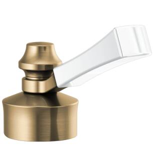 Delta Dorval™ H561GS Single Lever Handle Kit in Champagne Bronze / Porcelain
