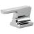 Delta Pivotal™ H299 Metal Lever Handle Set - 2H Bathroom in Chrome