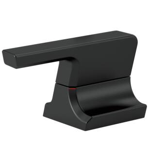 Delta Pivotal™ H299BL Metal Lever Handle Set - 2H Bathroom in Matte Black