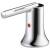 Delta Trinsic® H259 Metal Lever Handle Set - 2H Bathroom in Chrome