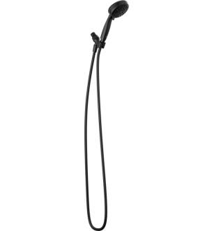 Delta 75511BL 9 1/8" 1.75 GPM Wall Mount Multi-Function Handshower in Matte Black
