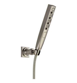 Delta 55140-SS-PR Universal Showering 11 5/16" 1.75 GPM Multi-Function Handshower with H2Okinetic Technology in Lumicoat Stainless