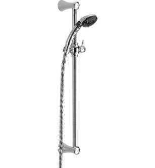 Delta 57011 Universal Showering Fundamentals Multi Function Handshower and Slidebar in Chrome
