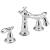 Delta 3555-MPU-DST Victorian 6" Two Handle Widespread Bathroom Faucet in Chrome