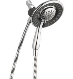 Delta 58065 Universal Showering 11 1/2" In2ition Multi-Function Handshower with Touch Clean Technology