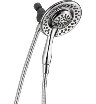 Delta 58465-PK Universal Showering 10 1/8" In2ition Multi Function Two-in-One Shower in Chrome