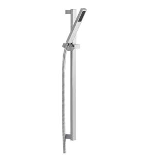Delta 57530 Vero 7 7/8" 1.75 GPM Premium Single Function Handshower and Slidebar in Chrome