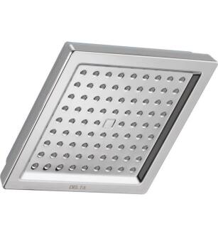 Delta 52283 Universal Showering 6 5/8" Raincan Single-Setting Shower Head with Touch-Clean Technology