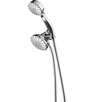 Delta 58968 ActivTouch 9-Spray Setting Hand Shower/Shower Head Combo Pack