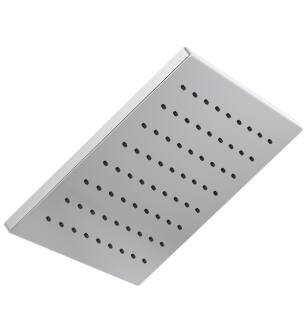 Delta 52159-PR Universal Showering 11 3/4" Ceiling/Wall Mount 1.75 GPM Single-Function Raincan Square Shower Head in Lumicoat Chrome