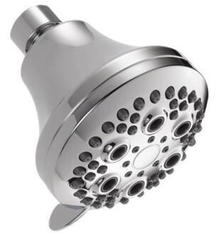 Delta 52634-15-BG Universal Showering Premium 3 3/8" Multi Function Shower Head in Chrome