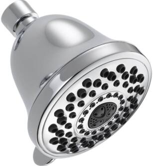Delta 52626 Universal Showering Premium 4" Multi Function Shower Head with Touch-Clean Technology