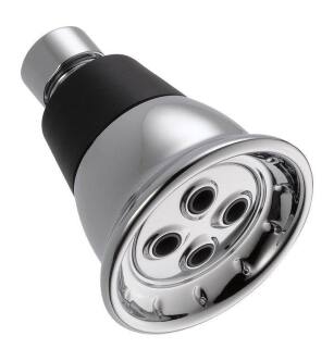 Delta 52653-PK Universal Showering 2 3/4" 1.5 GPM Fundamentals Single Function Shower Head in Chrome