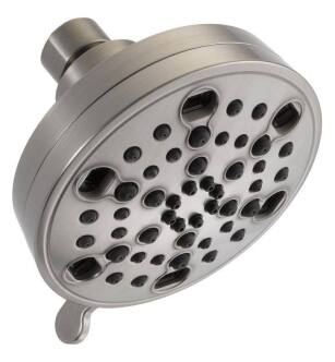 Delta 5263820-PK Universal Showering 4 1/4" 2 GPM Multi Function Shower Head with H2Okinetic Technology