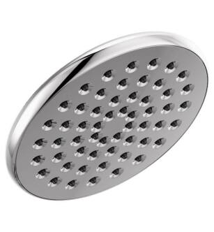 Delta 52433 Kayra 6" Wall Mount 1.75 GPM Single Function Round Raincan Showerhead With Finish: Chrome
