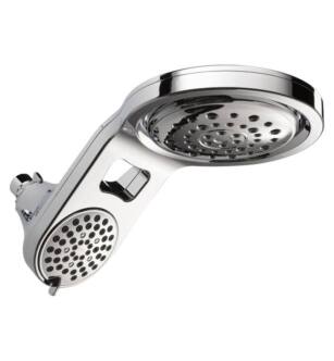 Delta 58580-25-PK Universal Showering 7 7/8" Multi Function Two-in-One Shower Head with Touch-Clean Technology