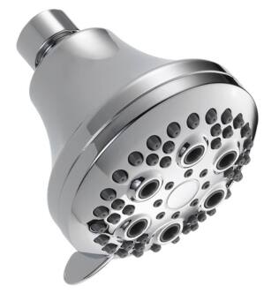 Delta 52634-18-PK Premium 3 3/8" Multi Function Shower Head with Touch-Clean Technology