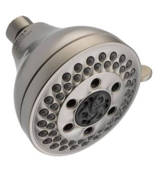 Delta 52637-18-PK Universal Showering 4 1/4" Wall Mount Multi Function H2Okinetic Showerhead