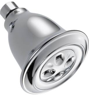 Delta 52658-PK Universal Showering 3 7/8" Single Function Shower Head with H2Okinetic Technology