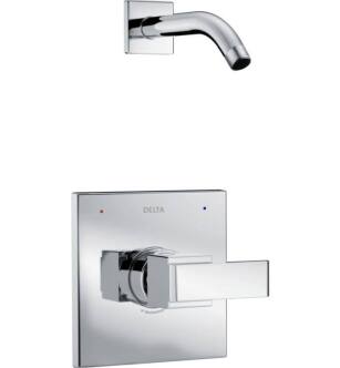 Delta T14267LHD Ara Monitor 14 Series Single Function Pressure Balanced Shower Trim - Less Head