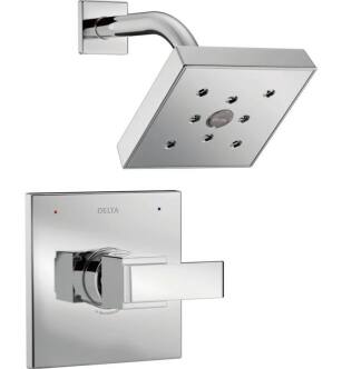 Delta T14267 Ara Monitor 14 Series Pressure Balanced Shower Trim with Single Function Showerhead With Finish: Chrome