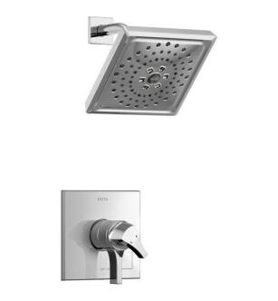 Delta T17274 Zura 17 Series Pressure Balanced Shower Trim with Multi Function Showerhead