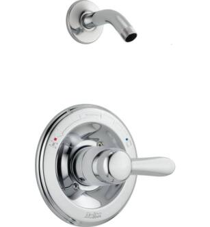 Delta T14238LHD Lahara 14 Series Pressure Balanced Shower Trim - Less Head