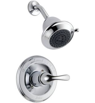 Delta T13220HC Classic Monitor 13 Series Pressure Balanced Shower Trim with Multi-Function Showerhead