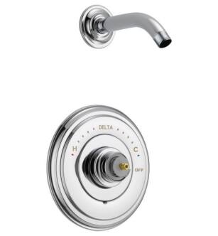 Delta T14297LHP-LHD Cassidy Monitor 14 Series Pressure Balanced Shower Trim - Less Handle