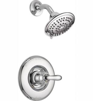 Delta T14294 Linden Monitor 14 Series Pressure Balanced Shower Trim with Multi Function Showerhead