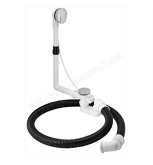 Duravit 790239000001000 Happy D.2 Cable-Driven Waste and Overflow in Chrome