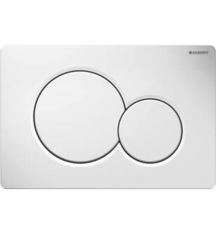 Duravit 115770115 Sigma 01 Dual Flush Actuator in White