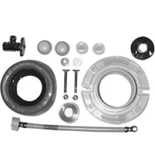 Duravit 0014310000 2nd Floor Mounting Set for One Piece/Two Piece Toilets in White