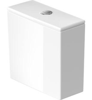 Duravit 0935100092 DuraStyle Dual Flush Toilet Tank in White