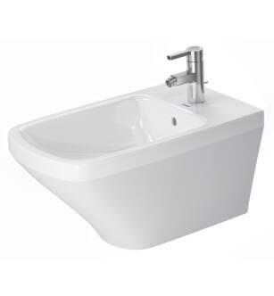 Duravit 2286150000 DuraStyle Single Hole Wall Mount Bidet in White