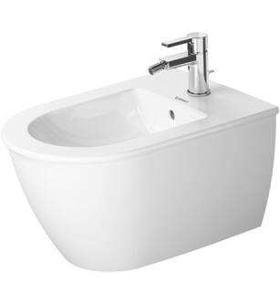 Duravit 2249150000 Darling New Single Hole Wall Mount Bidet in White