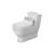 Duravit 2120510001 Starck 3 28 1/8" Single Flush One-Piece Floor Mounted Elongated Toilet in White