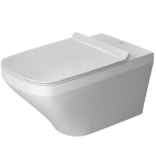 Duravit 2537090092 DuraStyle Dual Flush One-Piece Wall Mounted Elongated Toilet in White