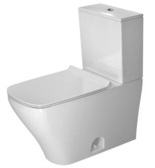 Duravit 2160010000 DuraStyle 15 3/4" Dual Flush Two-Piece Floor Mounted Elongated Toilet in White