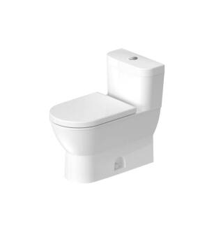 Duravit 2123010005 Darling New Single Flush One-Piece Back-to-Wall Floor Mounted Elongated Toilet in White